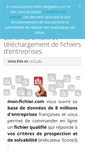Mobile Screenshot of mon-fichier.com